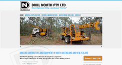 Desktop Screenshot of drillnorth.com.au